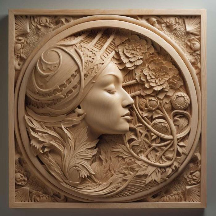 نموذج ثلاثي الأبعاد لآلة CNC 3D Art 